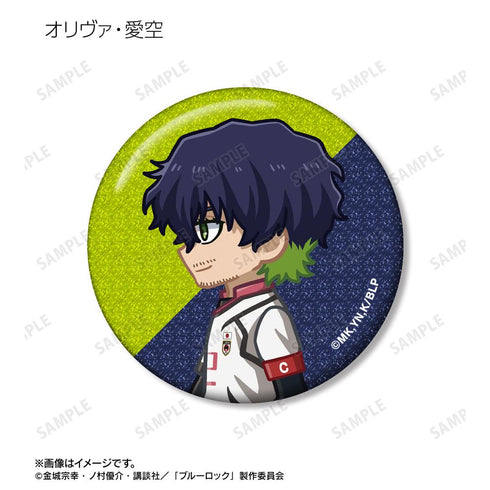 『ブルーロック』トレーディング ちびとこ グリッター缶バッジ(単位/BOX)